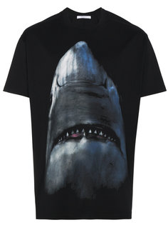 футболка свободного кроя с акулой Givenchy