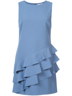 короткое платье с оборками Alice+Olivia