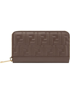 кошелек с тиснением FF  Fendi