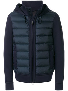 куртка с капюшоном и дутой вставкой  Peuterey