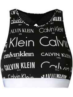бралетт с логотипом  Calvin Klein