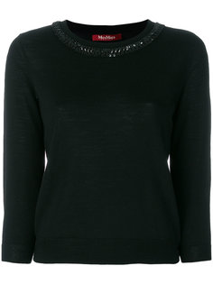 декорированный топ Max Mara Studio