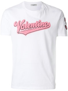 футболка с аппликацией логотипа Valentino