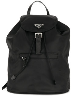 рюкзак с логотипом Prada