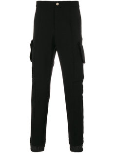 спортивные брюки с отделкой кантом  Versace Collection