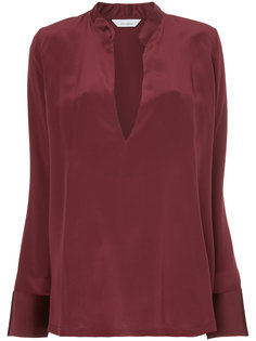 блузка с глубоким V-образным вырезом Kacey Devlin