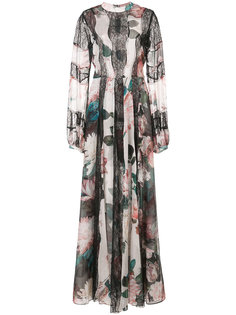 Empress floral-print gown Sachin & Babi