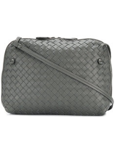 плетеная сумка с двумя отделами Bottega Veneta