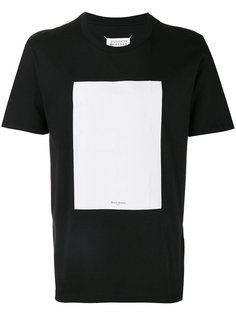 футболка с контрастной нашивкой Maison Margiela