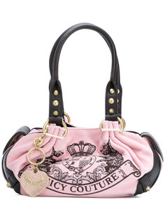 сумка-тоут с вышитым логотипом  Juicy Couture