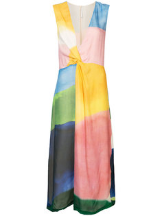 colour-block midi dress Rosetta Getty