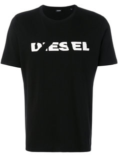 футболка с круглым вырезом с логотипом Diesel