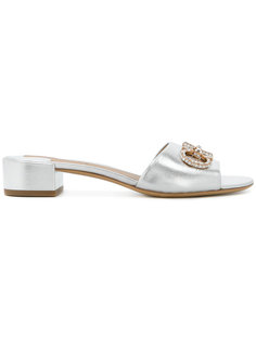мюли Lampio с украшением из кристаллов Salvatore Ferragamo