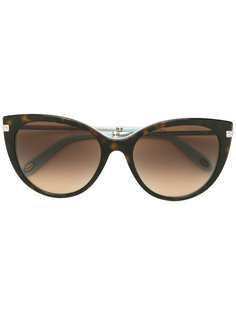 массивные солнцезащитные очки в оправе "кошачий глаз" Tiffany & Co.