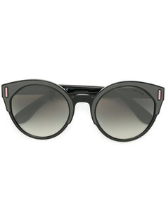 солнцезащитные очки в оправе "кошачий глаз" дизайна колор-блок Prada Eyewear