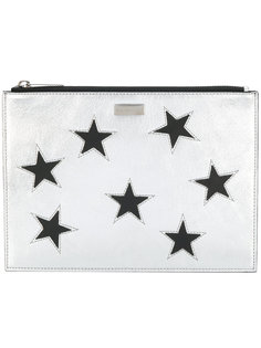 клатч Star с отделкой металлик Stella McCartney