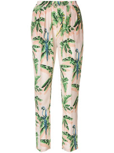 брюки с принтом Paradise  Stella McCartney