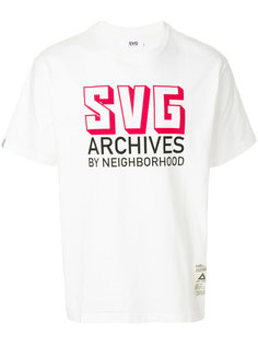 футболка с принтом логотипа Neighborhood