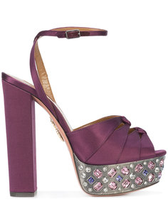 embellished platform sandals Aquazzura