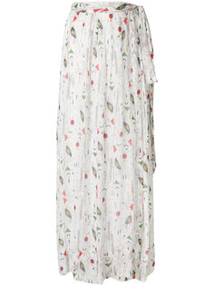 длинная юбка  с графическим принтом Isabel Marant Étoile