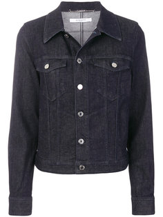джинсовая куртка с принтом-логотипом  Givenchy
