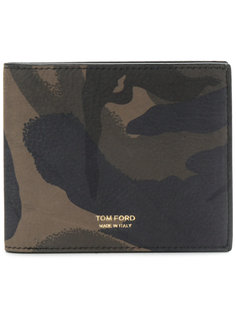 бумажник с камуфляжным принтом Tom Ford