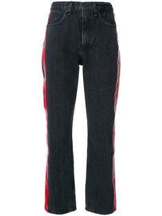укороченные джинсы с полосками по бокам Rag & Bone /Jean