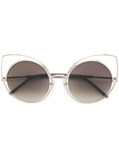 солнцезащитные очки с оправой "кошачий глаз" Marc Jacobs Eyewear