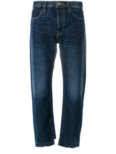 укороченные прямые джинсы  Current/Elliott