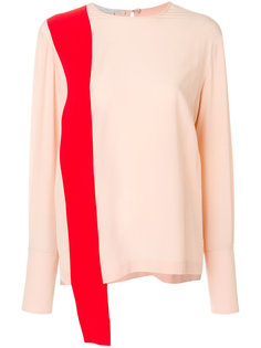 двухцветная блузка Stella McCartney