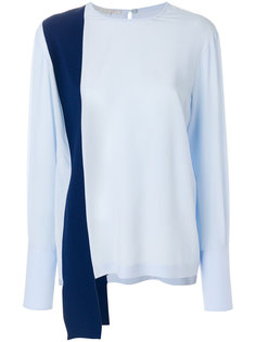 двухцветная блузка  Stella McCartney