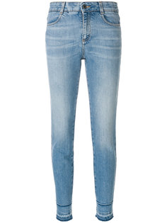 джинсы скинни с потертой отделкой Stella McCartney