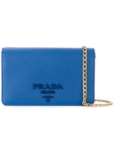 chain clutch bag Prada