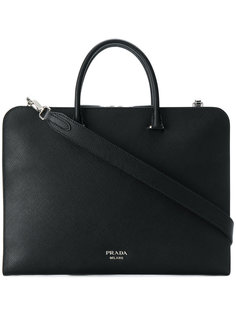 slim laptop bag Prada