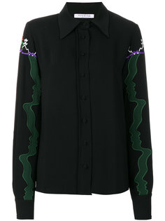 рубашка с вышивкой Vivetta