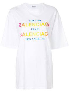 футболка Cities Balenciaga