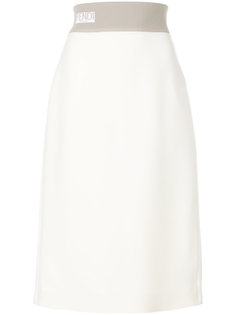 классическая юбка-карандаш  Fendi
