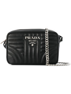 bevelled camera bag Prada