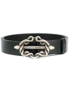 ремень с пряжкой в виде змеи Just Cavalli