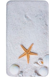Коврик для ванной Пляж, пена с эффектом памяти (кремовый) Bonprix