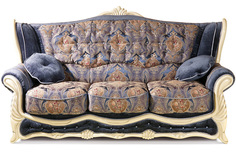 Диван Монца Ornate Blue 