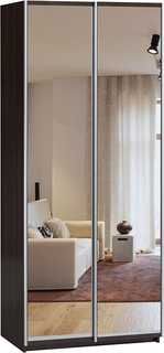 Шкаф купе Кельн-42-100-240 Венге 2 зеркала 2 двери 