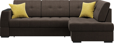 Диван угловой Триполи Textile Brown 