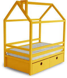 Кровать детская Дрим Box Yellow 