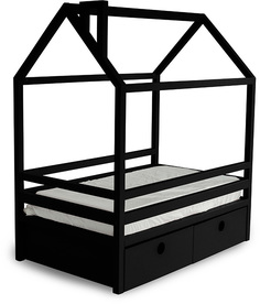 Кровать детская Дрим Box Black 