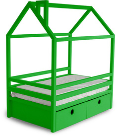 Кровать детская Дрим Box Green 