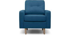 Кресло Белфаст Textile Blue 
