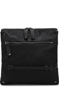 Текстильная сумка-планшет с камуфляжным принтом Valentino