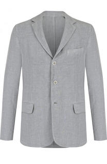 Однобортный льняной пиджак 120% Lino