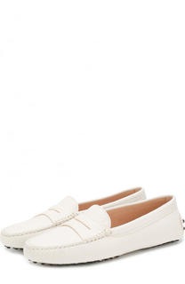 Кожаные мокасины с перемычкой Tod’s